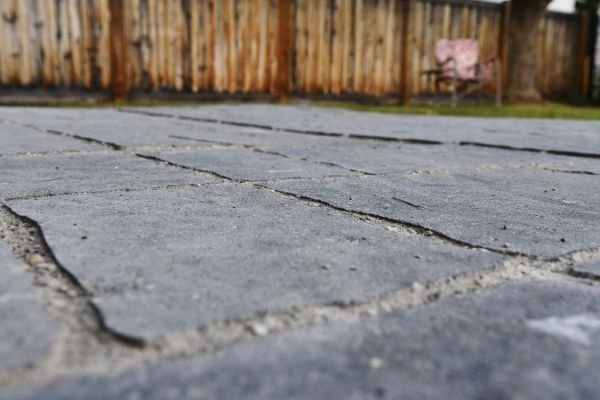 Sunken Patio Repair in Chesterfield